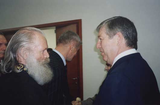 Беседа с Сербским Престолонаследником Его Высочеством Принцем Александром Карагеоргиевичем, май 2004г.
